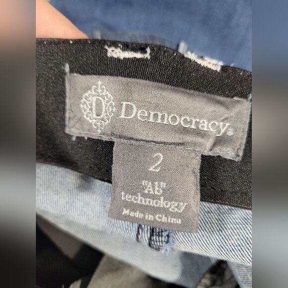 NWT democracy ab tech high rise vintage skinny mold and hold size 2 women jean - Picture 5 of 8